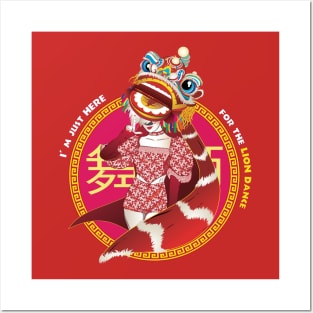 Chinese New Year 2022 Lion Dance Posters and Art